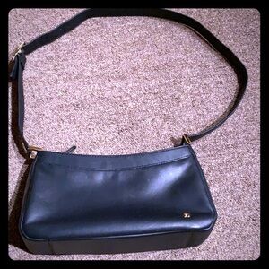 Etienne Aigner leather shoulder belt handbag